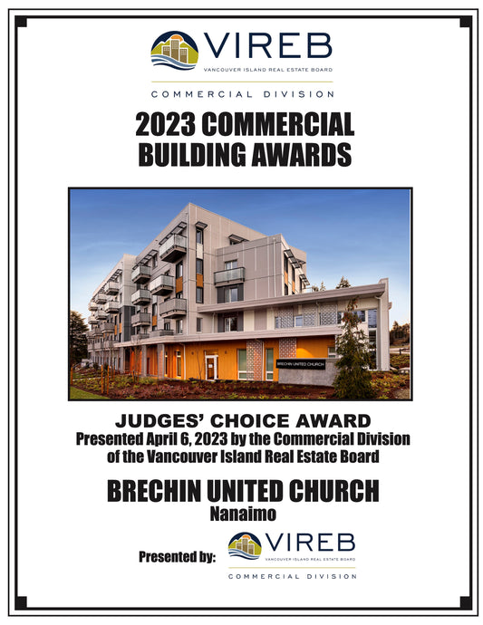 Commercial Building Award Plaques (Taxes + Shipping Included)